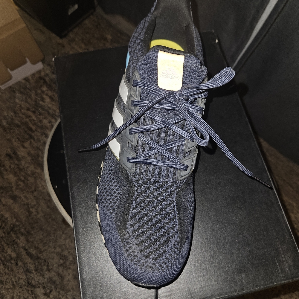 Adidas Black and Blue Running Shoes - Picture 6 of 9